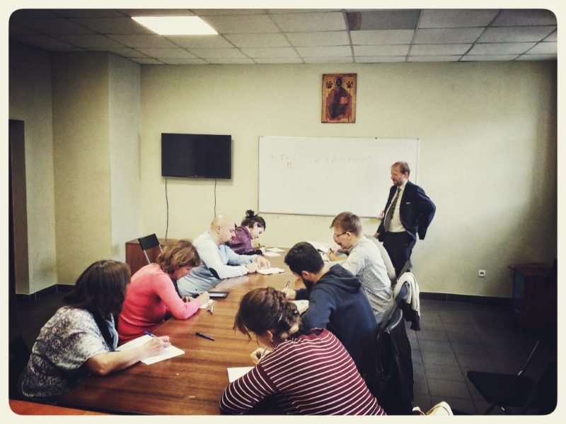 Прошли первые занятия «Школы библейской филологии»