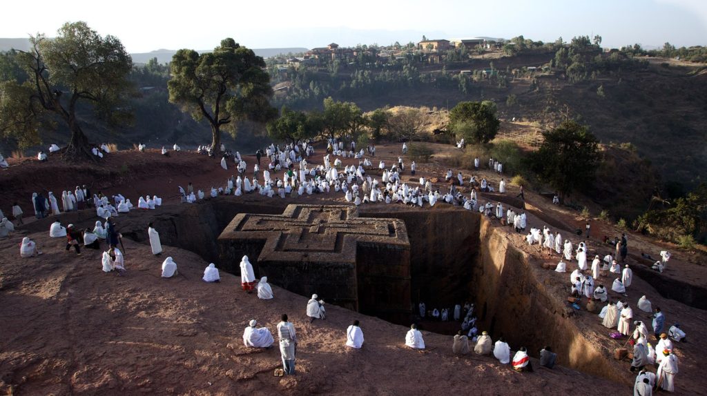 Lalibela is one of the holiest places in the world, let alone East Africa. | © Nathan Harrison / Alamy Stock Photo